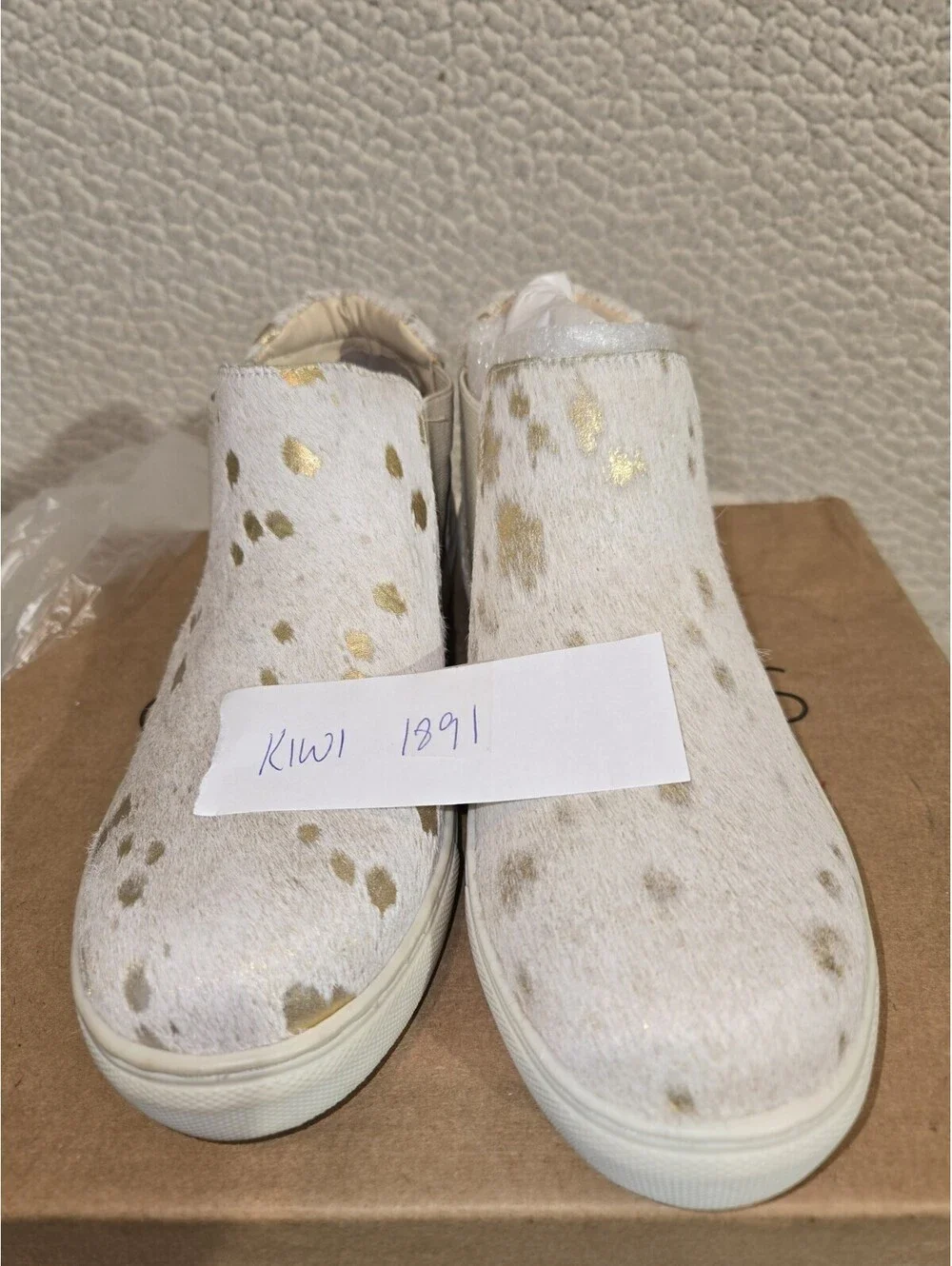 coconuts by matisse Bootie Sz 6 Harlan Speckled Hide NWT Western Festival